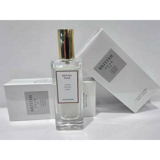 Parfum miniso british pear,wild strawberry,subtle lotus,peony bambo