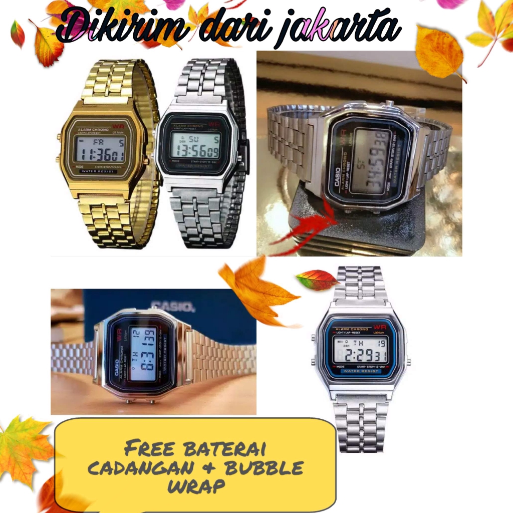 JAM TANGAN DIGITAL MINI STAINLEES