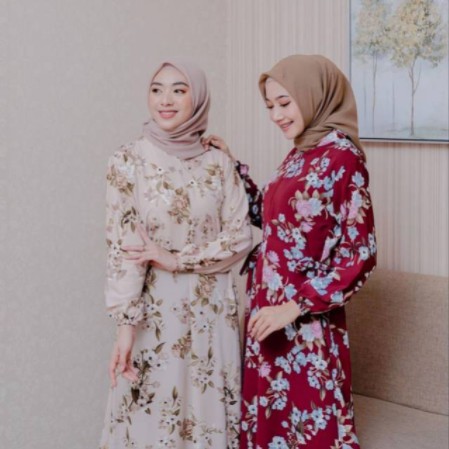 Maxy Suci Baju Gamis Muslim Terbaru 2020 2021 Model Baju Pesta Wanita kekinian