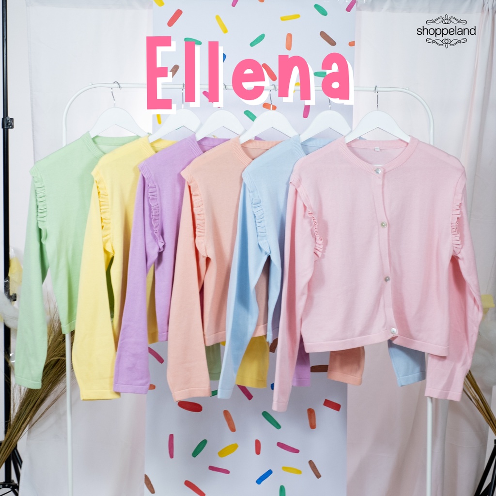 NEWSHOPPELAND - Ellena Cardi Rajut Cotton Premium