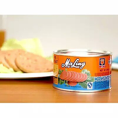 

Makanan Maling TTS BABI 397grm kemasan kaleng Besar NON HALAL