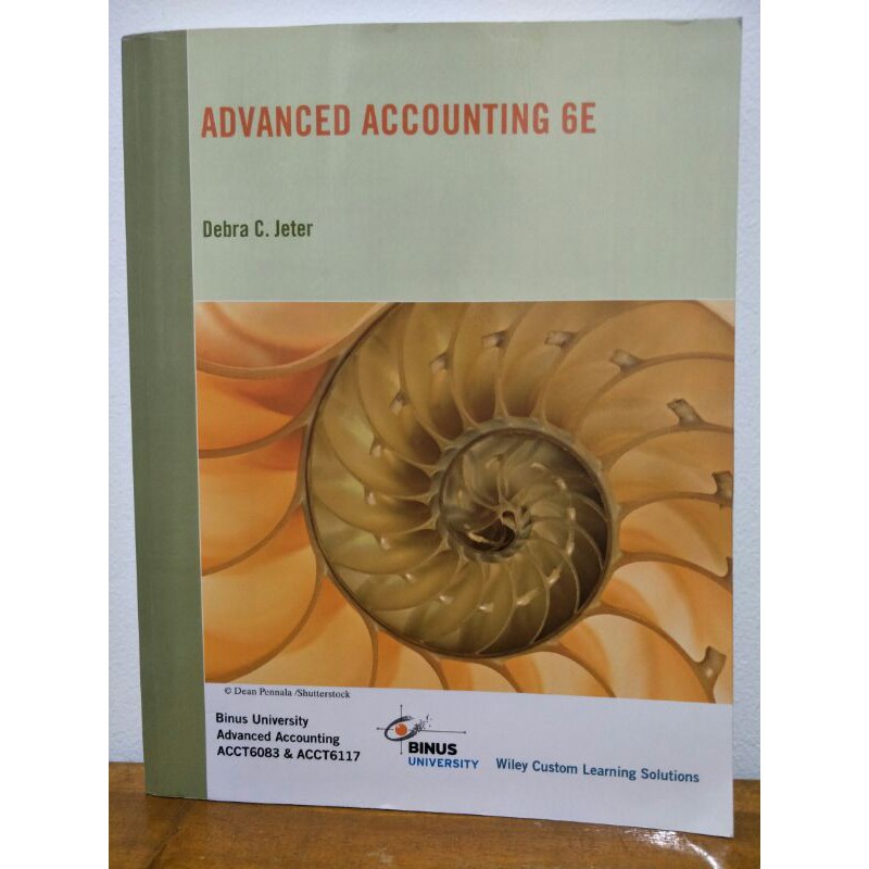 Advance Accounting 6th Edition