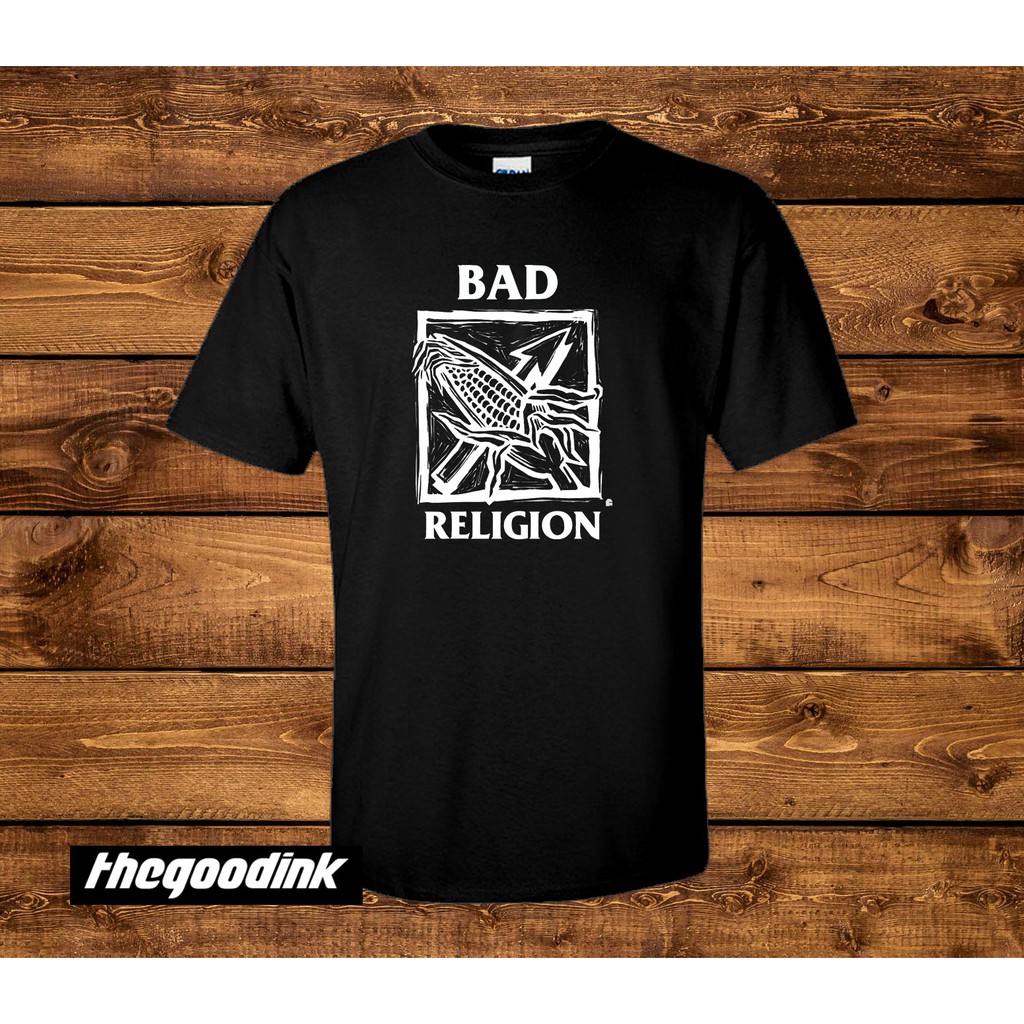Kaos Bad Religion - Corn 2 - Original Gildan T-shirt DTG Print