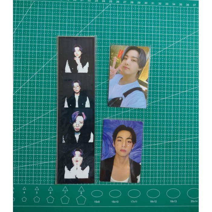 OFFICIAL PHOTOCARD PHOTOSTRIP JUNGKOOK PC BUTTER TAE CLUE JIN JUNGKOOK TAE JIMIN JHOPE RM SUGA