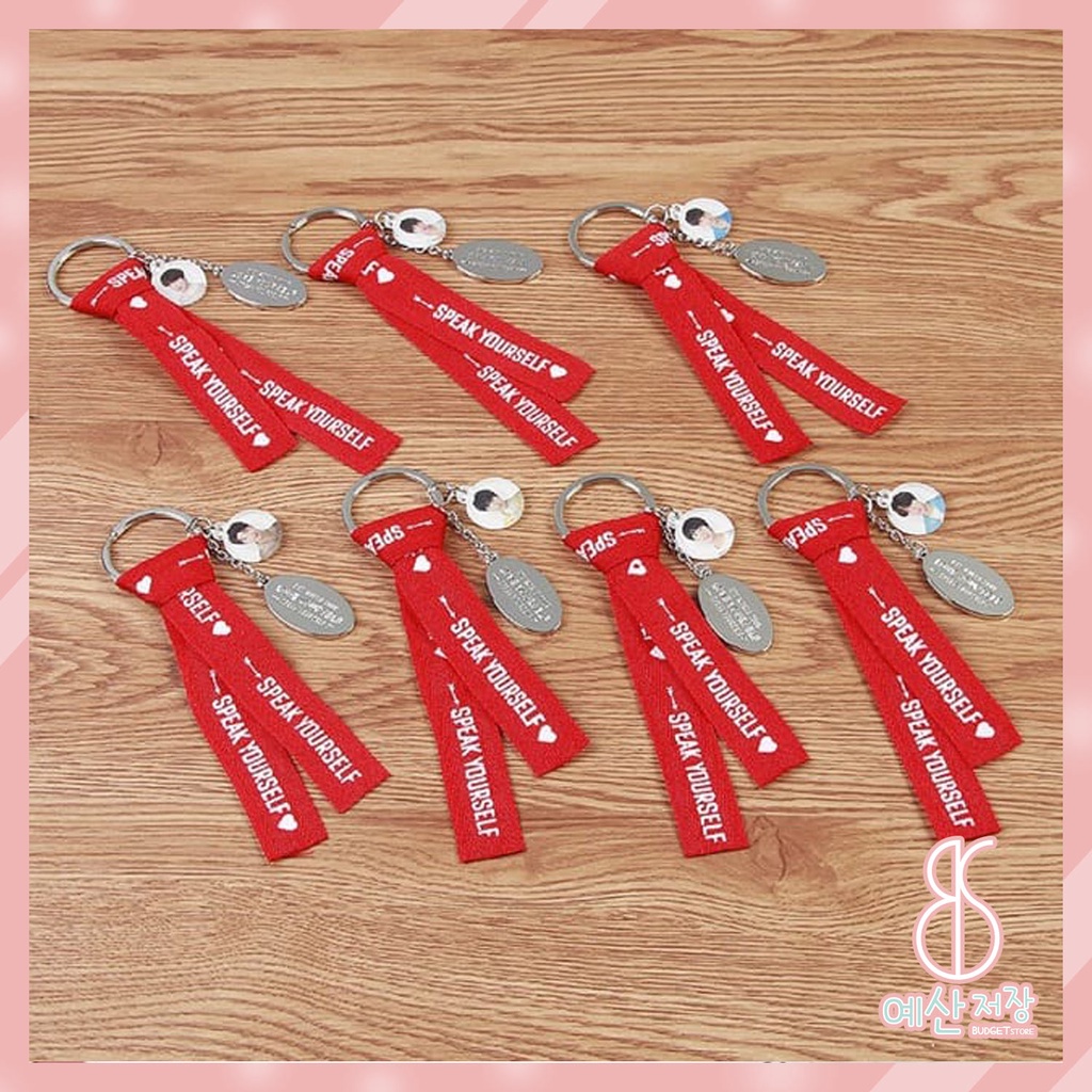 [BS] BISA COD BTS BT21 Gantungan Kunci Speak Yourself Key Chain - KP246