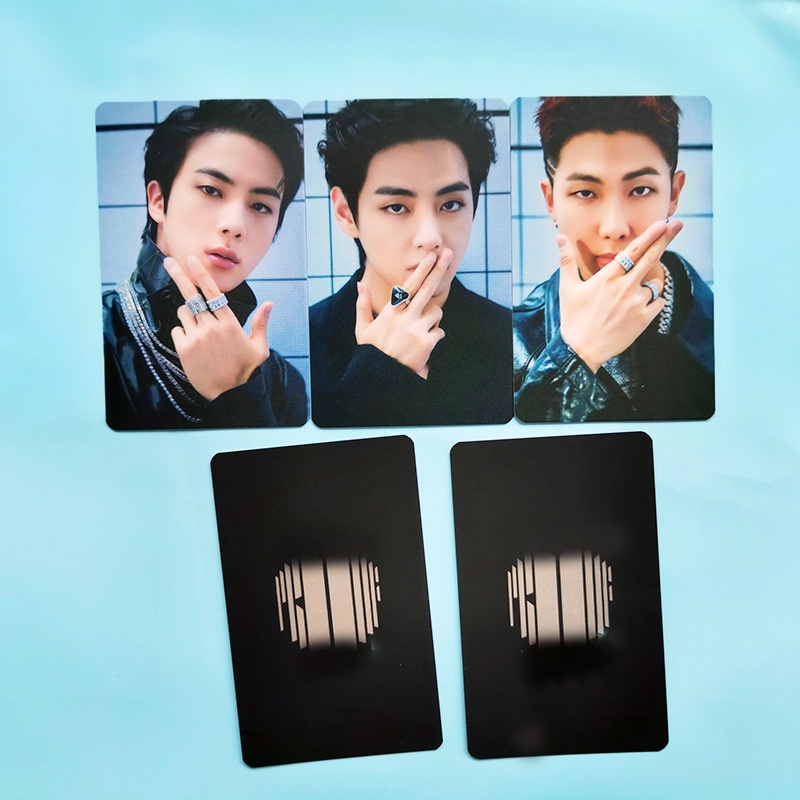 7pcs / Set Kartu Pos Desain BTS Ukuran Kecil