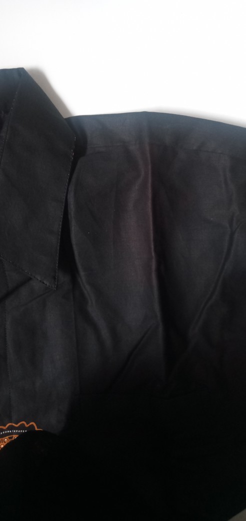 Wayang Mabur Kemeja Batik Pria Full Furing Bahan Katun Sragenan