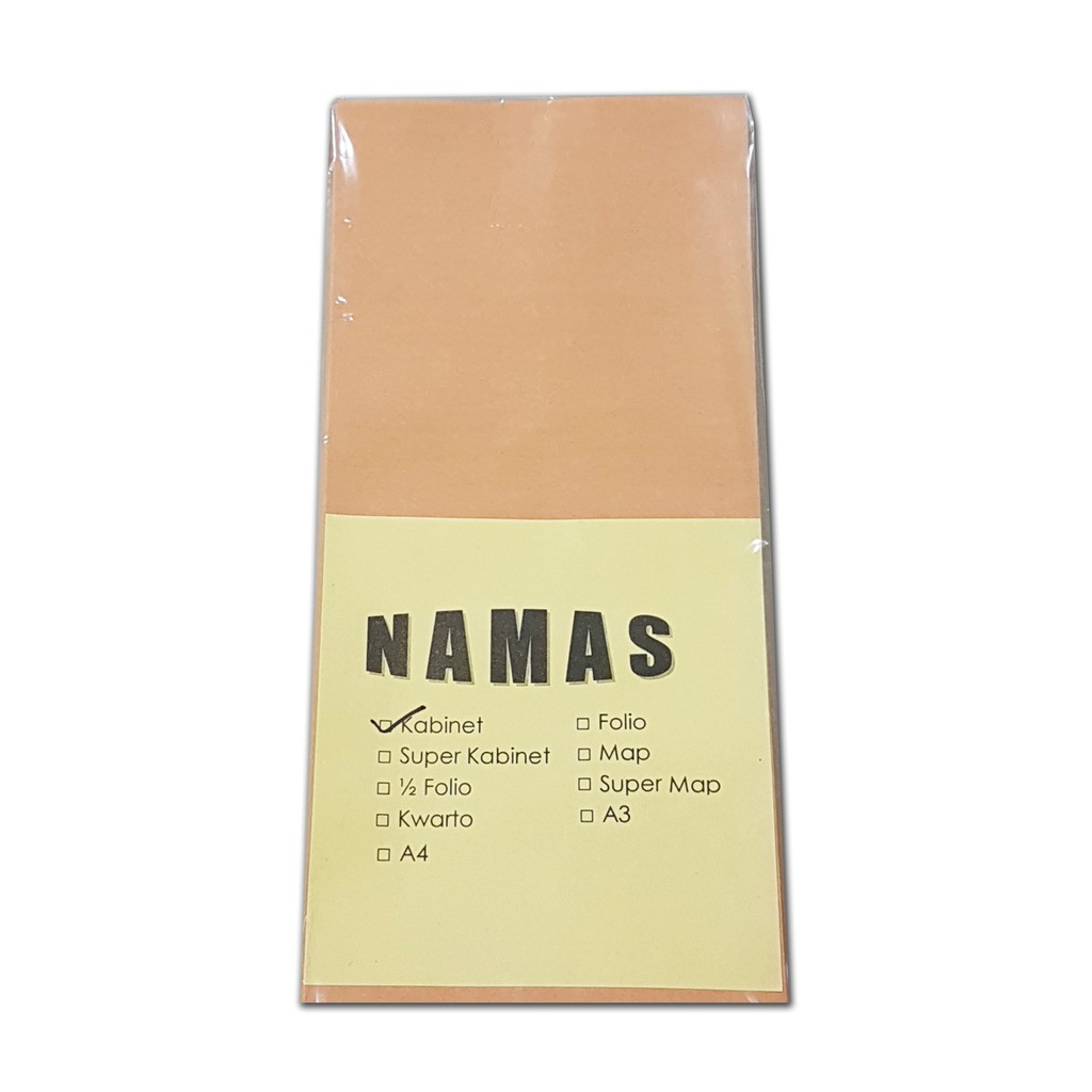 

Amplop Coklat Namas - Kabinet