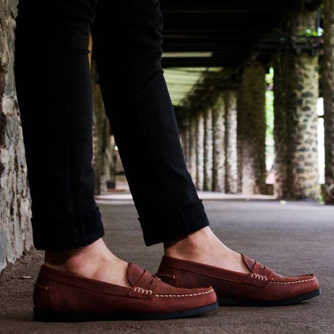 GUSTAVO |MNM x Zapato| KULIT ASLI PREMIUM Sepatu Sneakers Pria Slip On