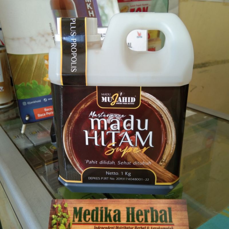 Madu Mujahid Hitam Super / Agen Madu Lampung