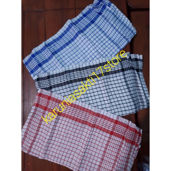 KAIN SERBET MURAH KAIN LAP MOTIF KOTAK KOTAK PERSEGI