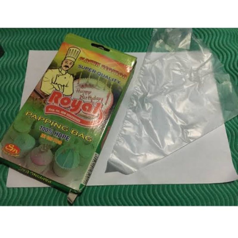 

pipping papping bag isi 100
