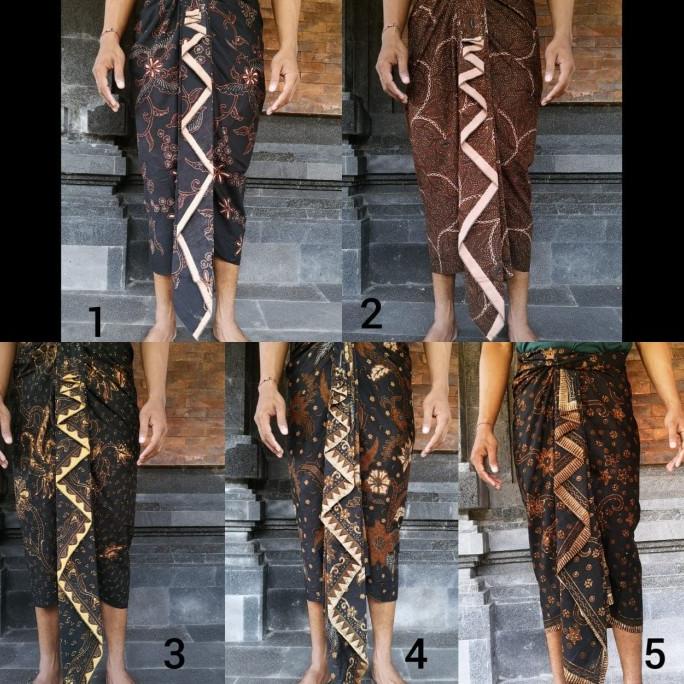 Promo Pakaian Adat Bali Kamen Kain Pria Oleh Oleh Khas Bali