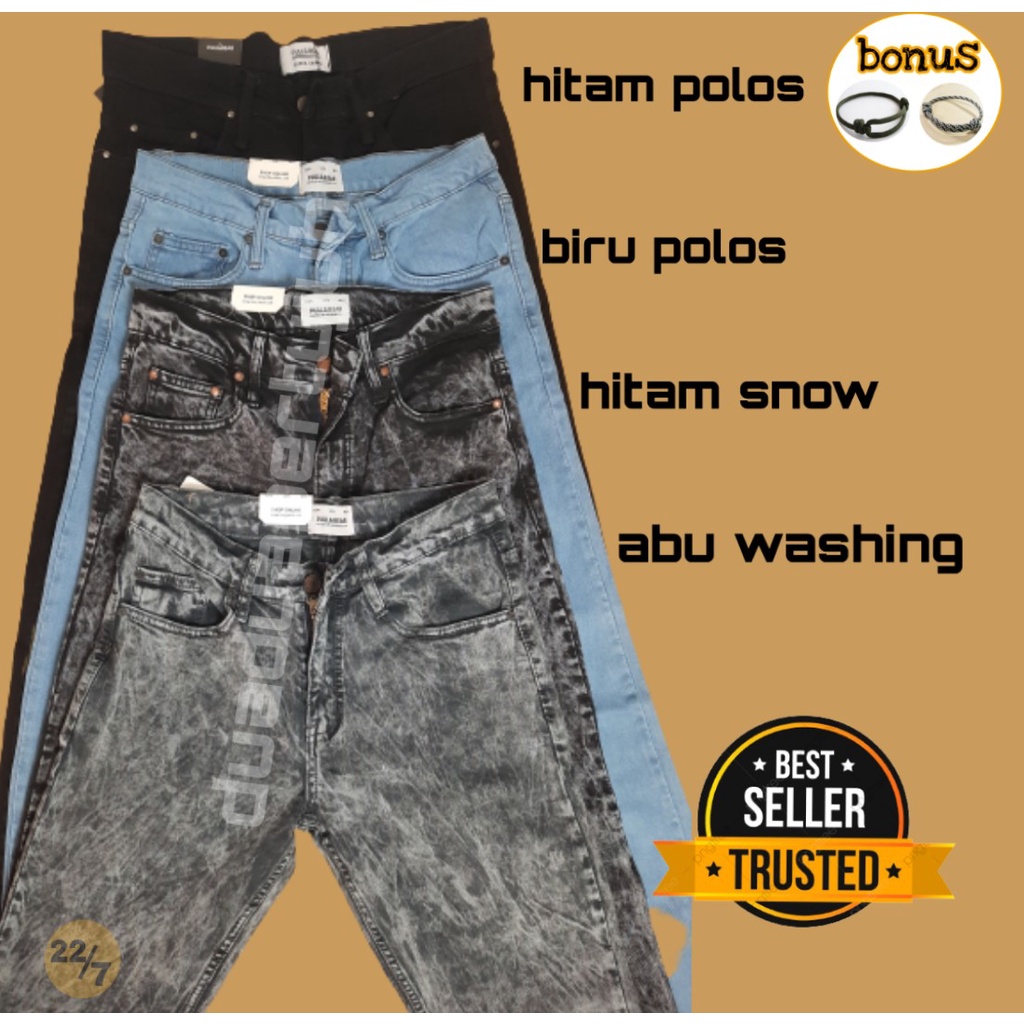 CELANA PANJANG PRIA CELANA PANJANG SOFT JEANS CELANA PANJANG PULL N BEAR