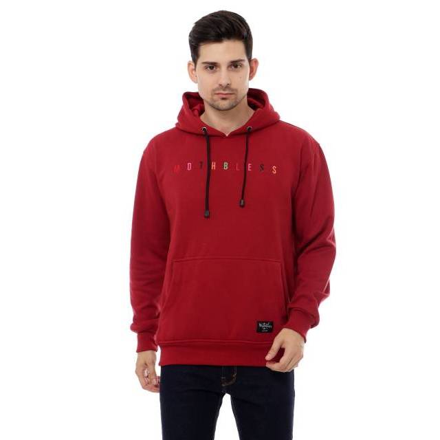 Hoodie mtbs rainbow couple maroon