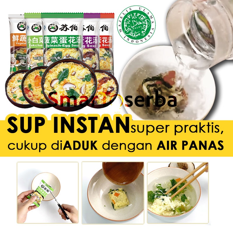

【COD】HALAL! SUP INSTAN/ kuah instan / soup instan