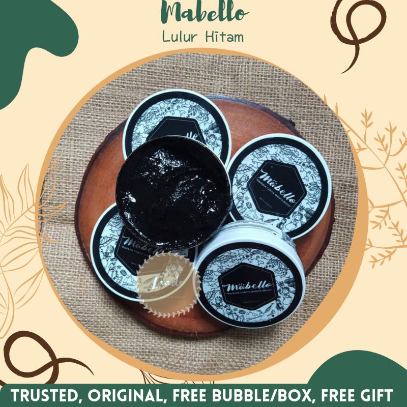 BPOM Mabello Lulur Bedda Lotong 100gr 250gr - Sabun Bedda LotongLulur Hitam