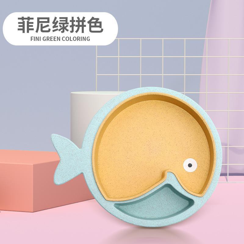 (BOW) Sale Tempat Makan Anak Bentuk Ikan 3 in 1 6SA92