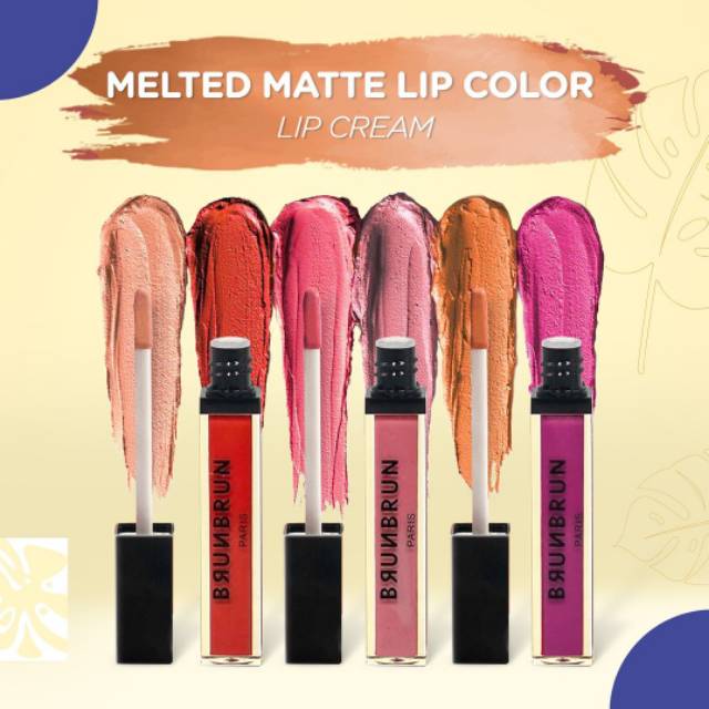 MELTED MATTE LIP COLOR BRUNBRUN PARIS