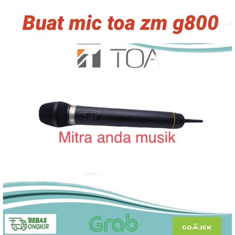 mic toa zm g800 mic toa 1 mic handheld buat speaker portable toa tipe G800