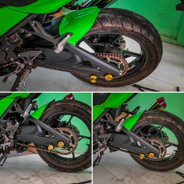 ORIGINAL    COVER ARM NINJA250 HUGGER ARM NINJA250FI COVER ARM Z250 HUGGER ARM NINJA 250FI