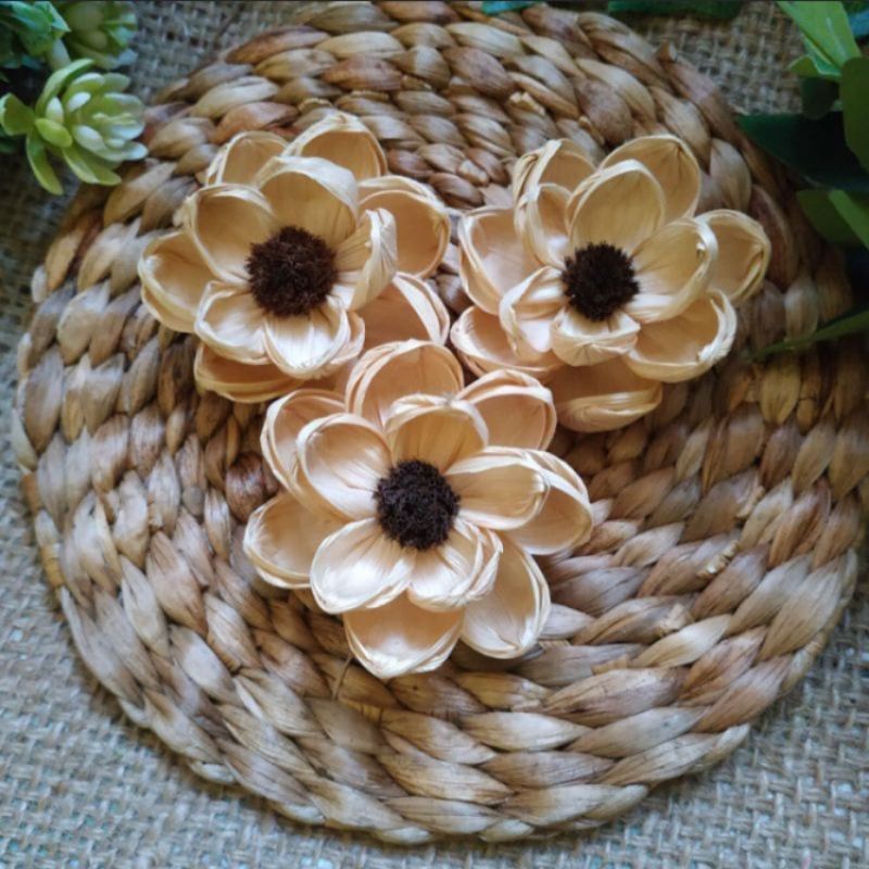 Bunga Klobot Motif Teratai Murah