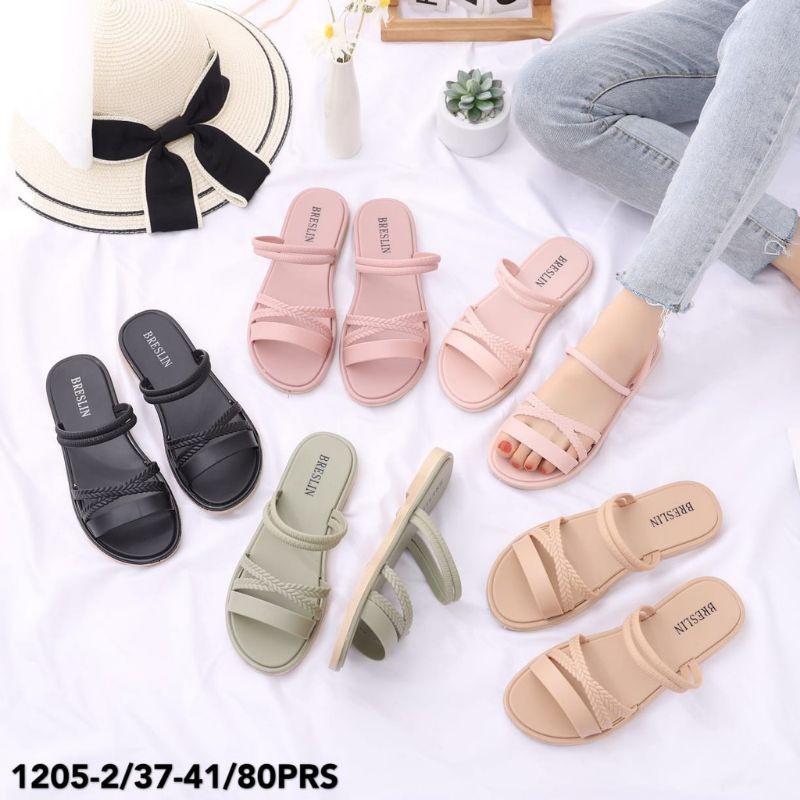 Sandal Flat Wanita Tali ELIZABETH 1205 -2 Breslin