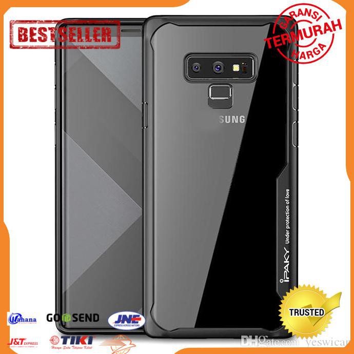 CASING HP SAMSUNG NOTE 9 ORIGINAL IPAKY CLEAR TRANSPARANT HARDCASE