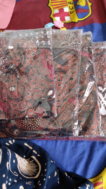 Maura Couple - Sania Ruffle Batik Couple Batik Nusantara Ori Ndoro Jowi Dnt Garansi Termurah