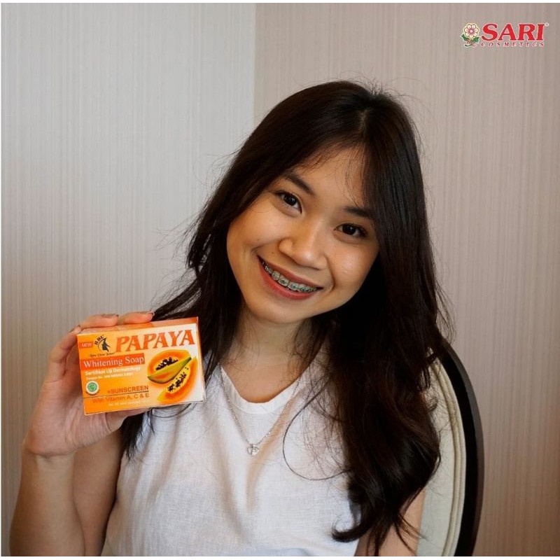 SABUN PEPAYA RDL / PAPAYA RDL SOAP 135 GRAM ORIGINAL BPOM - SABUN PEMBERSIH WAJAH