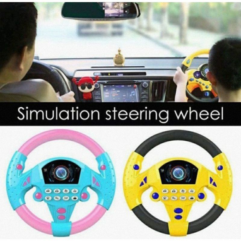 (dus) Mainan Anak STIR Setir Setiran Mobil Steering Racing Wheel Driver