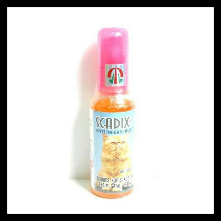 Scadix Spray Kucing Obat Semprot Scabies Terlaris