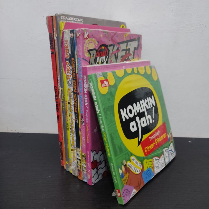 Komik Lokal Indonesia Segel Baru Murah Meriah