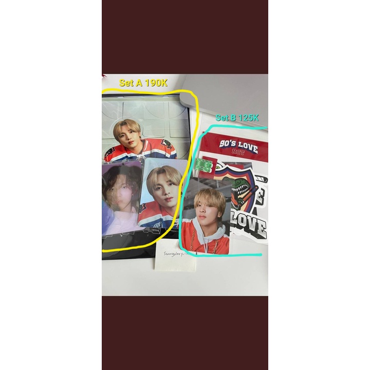 [READY STOCK] NCT Haechan Lenticular Photocard Set Resonance pt.2 | Luggage Sticker + Photocard Set 