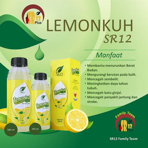 

TERLARIS!! LEMONKUH SR12/VITAMIN C ALAMI/MINUMAN HERBAL/IMUN BOOSTER/