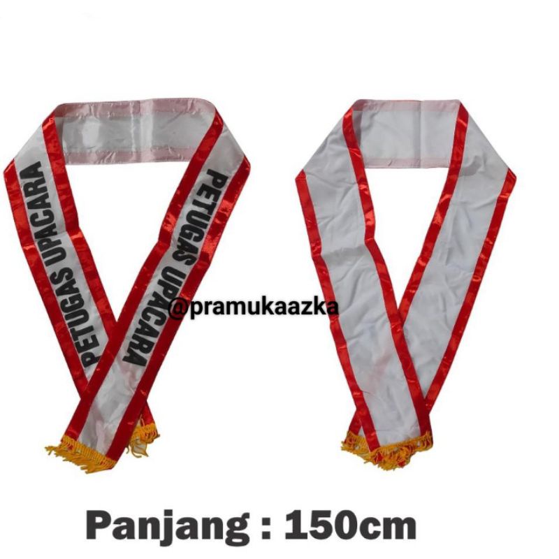 Selempang petugas upacara-selempang PU-selempang upacara