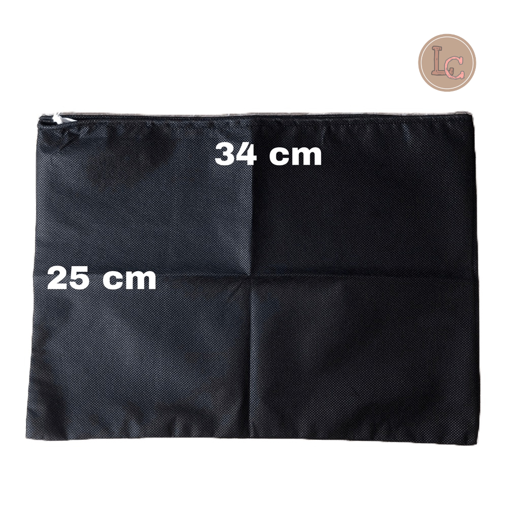 Dustbag Polos 35 X 25 HITAM