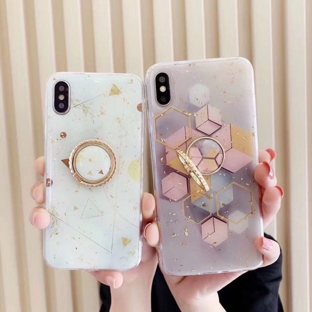 Confetti Triangle Samsung  S9 S9+ Note 9 S10 Plus 10 a7/2018 a9 2018 Iphone X Xr XsMAX 11 11 pro max