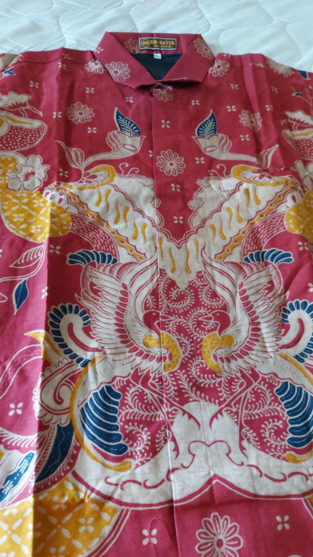 Panji Lesmono Marron Batik Pria Solo Full Furing Katun Halus Primisima