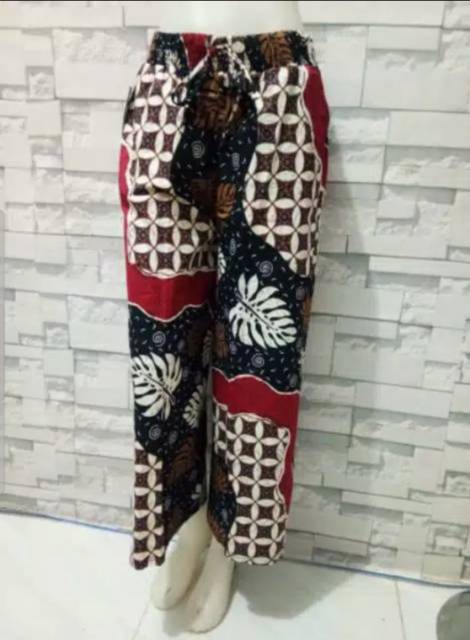 Kulot Panjang Dewasa Motif Batik DLL/ Bisa Pilih Motif Bahan Stretch Premium