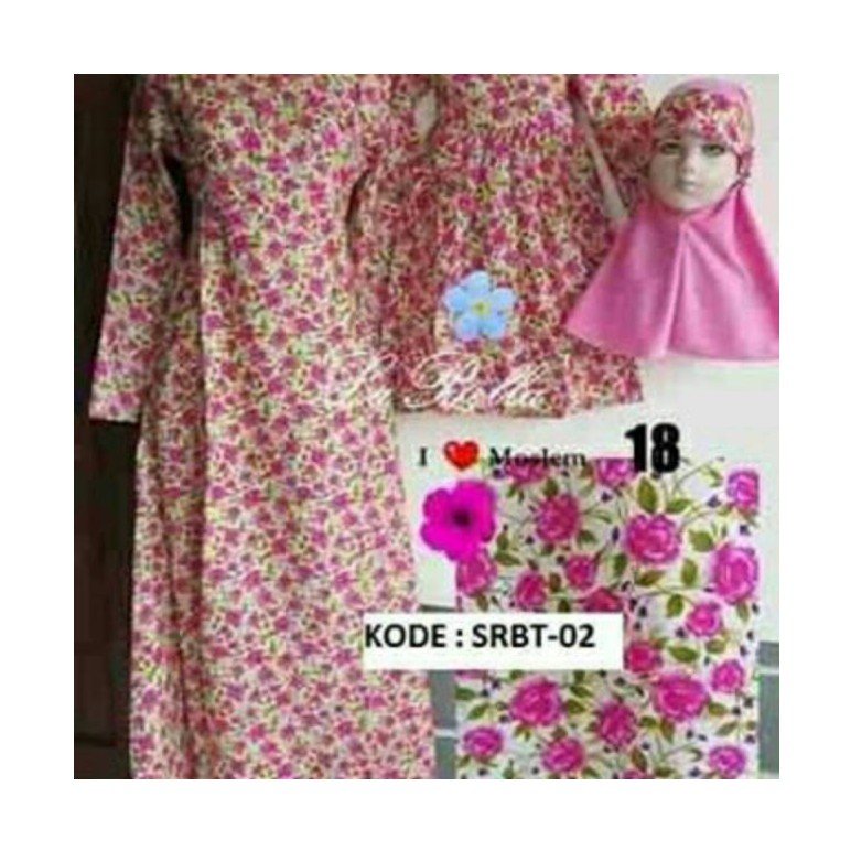 BAJU MUSLIM/GAMIS DEWASA/GAMIS COUPLE LABELLA