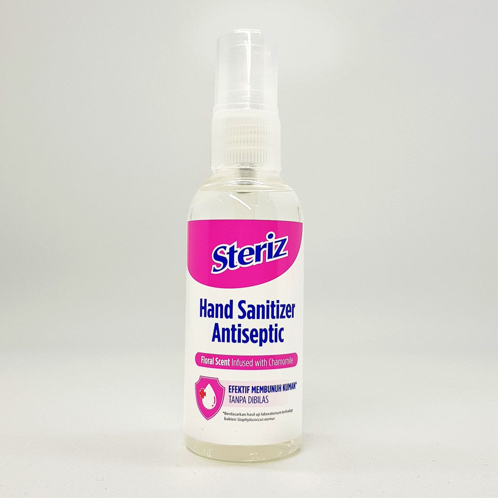 STERIZ Hand Sanitizer Antiseptic Floral Scent 60Ml