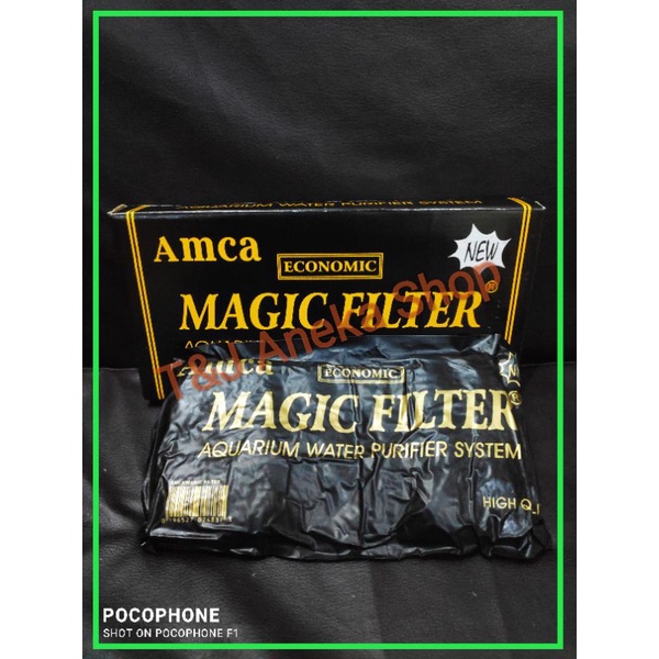 AMCA Magic Filter Karbon Aktif Economic / Karbon Aktif MURNI tanpa campuran