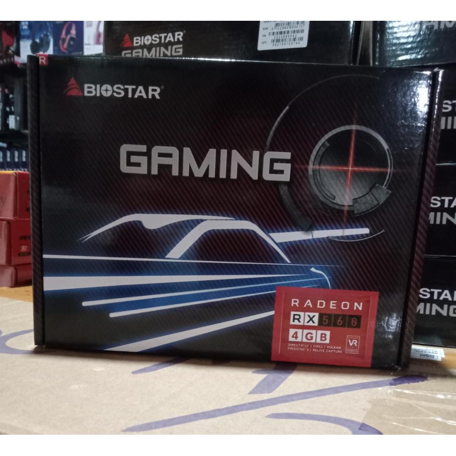 Vga Biostar RX 560 4GB - Biostar Radeon RX 560 4GB - RX560 4GB