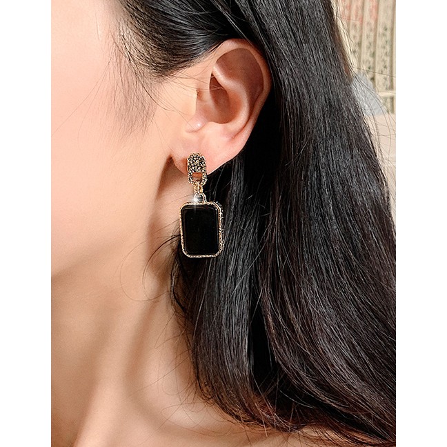 LRC Anting Tusuk Fashion Alloy Geometric Earrings F75396
