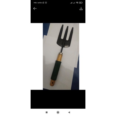 Garpu Taman Alat Berkebun Garukan Tanah Kecil sellery