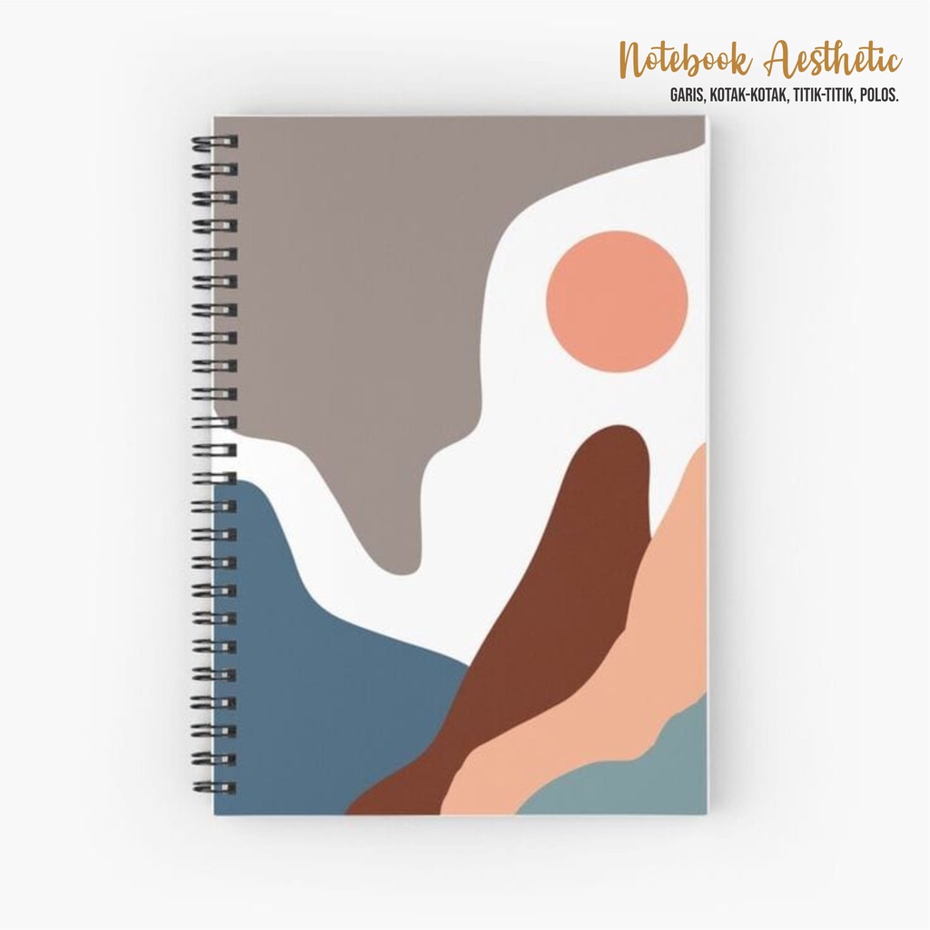 

Notebook Aesthetic | Ready Cover | A5 | 100 Page