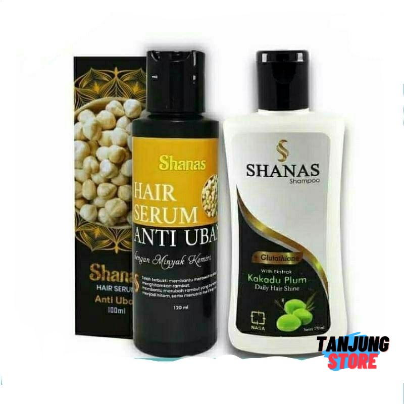 Paket Anti Uban - Shanas Serum Anti Uban Dan Shampo Shanas - Original