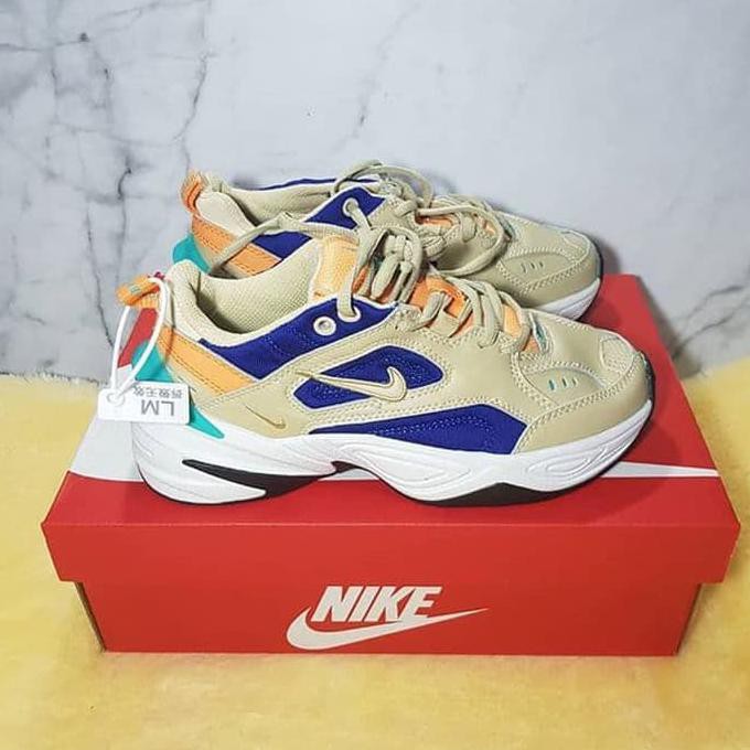 Pengiriman Cepat dan tepat sneakers wanita,,, Nike M2K Tekno Desert Ore Premium PROMO