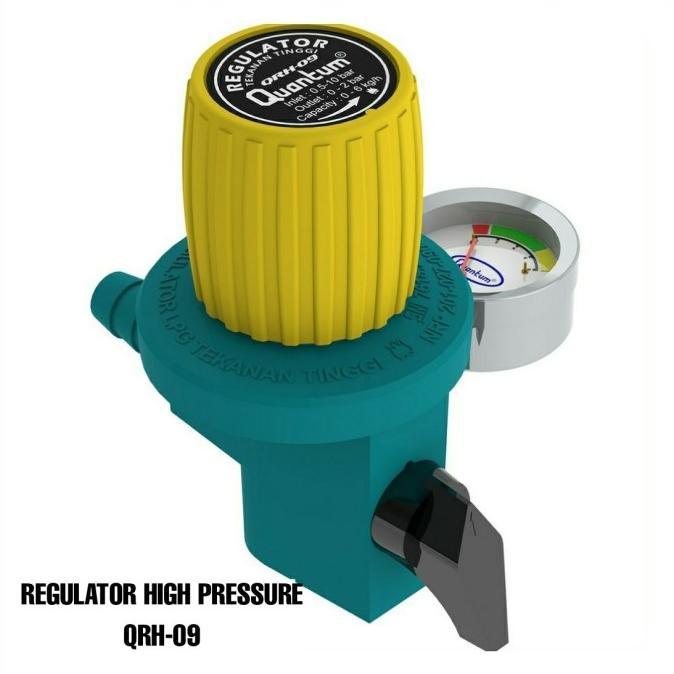 TERBAIK REGULATOR GAS QUANTUM TEKANAN TINGGI QRH 09 ORIGINAL